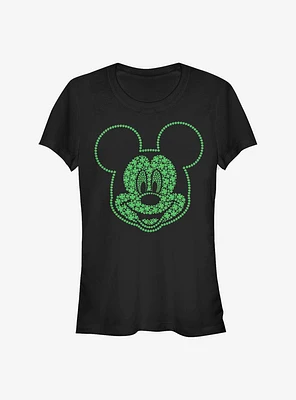 Disney Mickey Mouse Micky Shamrocks Girls T-Shirt