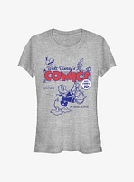 Disney Donald Duck Donalds Comic Cover Girls T-Shirt