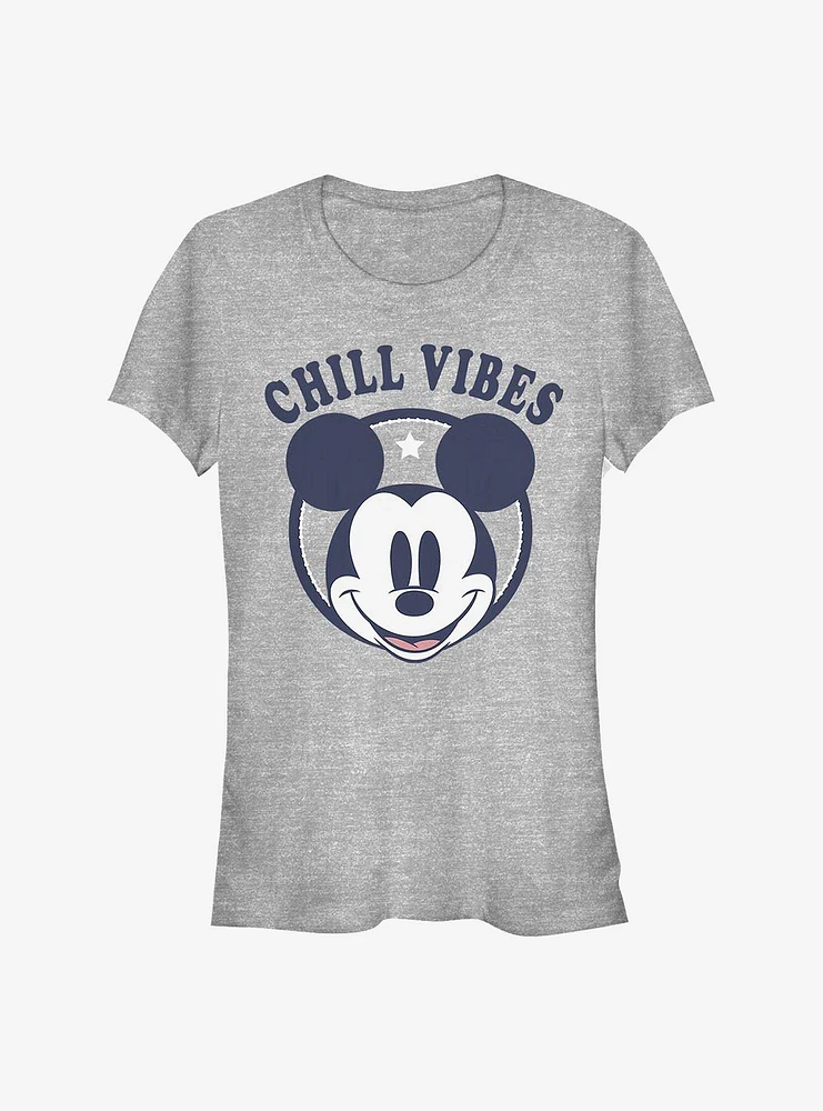 Disney Mickey Mouse Chill Vibes Girls T-Shirt