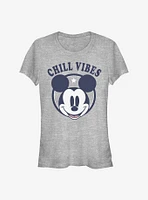 Disney Mickey Mouse Chill Vibes Girls T-Shirt