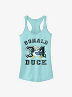 Disney Donald Duck Collegiate Girls Tank