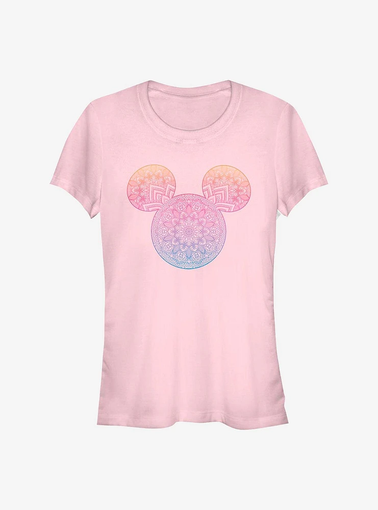 Disney Mickey Mouse Mandala Fill Girls T-Shirt