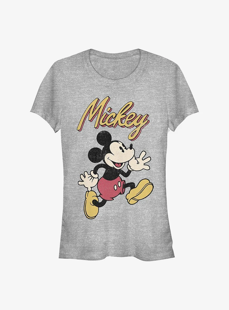 Disney Mickey Mouse Vintage Girls T-Shirt