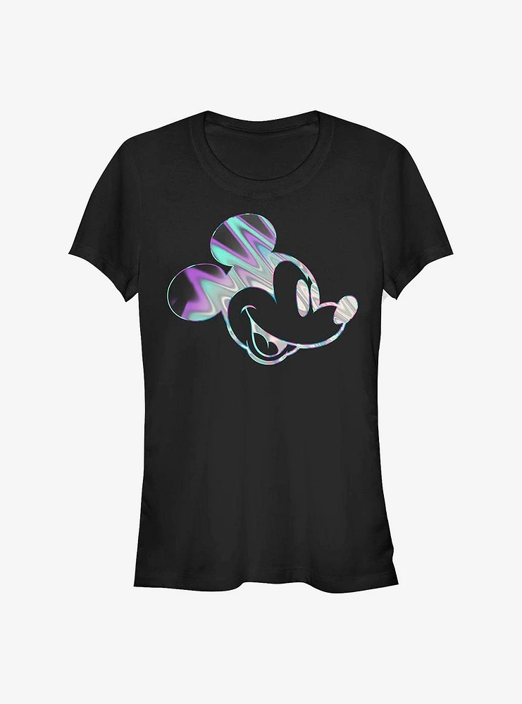 Disney Mickey Mouse Neon Slick Mick Girls T-Shirt