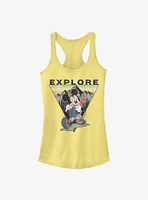 Disney Mickey Mouse Explore Travel Girls Tank