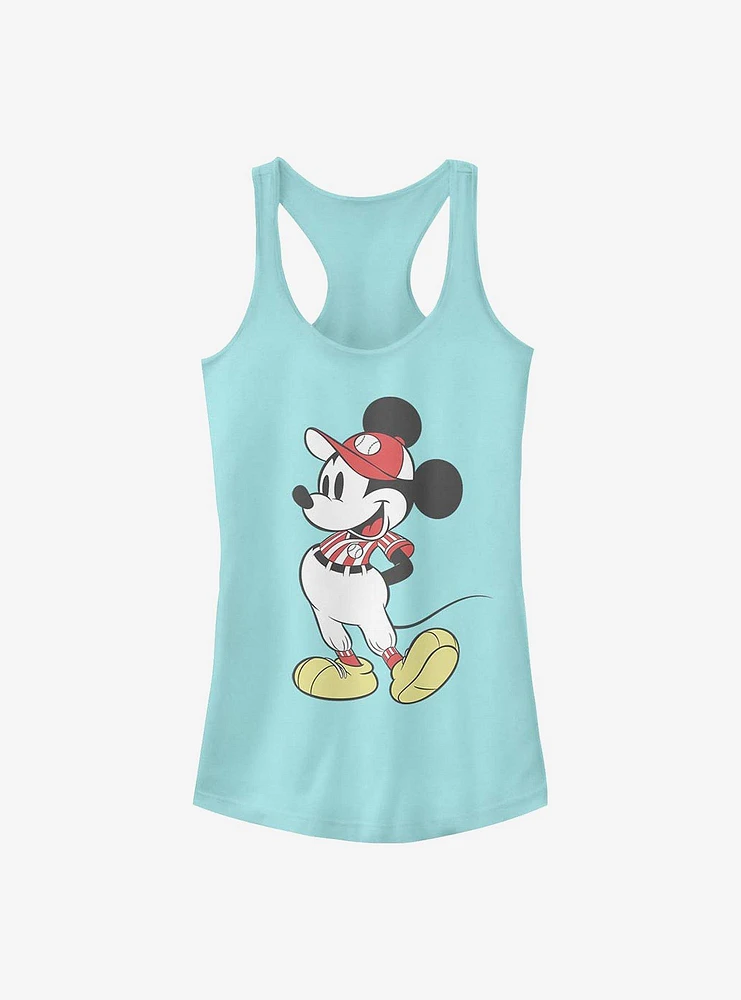 Disney Mickey Mouse Baseball Season Girls Tank