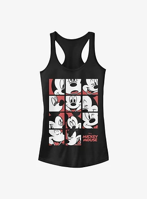 Disney Mickey Mouse Expression Grid Girls Tank