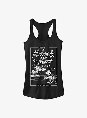 Disney Mickey Mouse & Minnie Music Cover Girls Tank Top