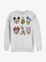 Disney Mickey Mouse & Friends Always Trending Stack Sweatshirt