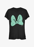 Disney Minnie Mouse Clover Bow Girls T-Shirt