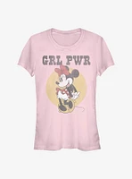 Disney Minnie Mouse Grl Pwr Girls T-Shirt