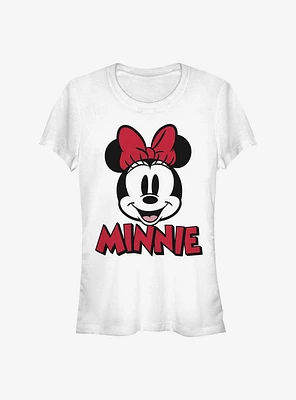 Disney Minnie Mouse Chenille Patch Girls T-Shirt