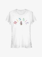 Disney Minnie Mouse Embroidery Girls T-Shirt