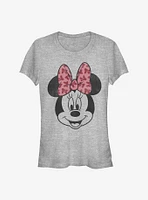 Disney Minnie Mouse Modern Face Girls T-Shirt