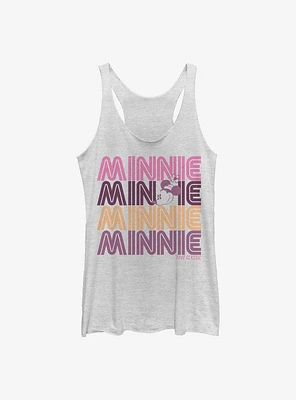 Disney Minnie Mouse Retro Stack Girls Tank