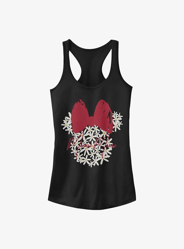 Disney Minnie Mouse Floral Girls Tank