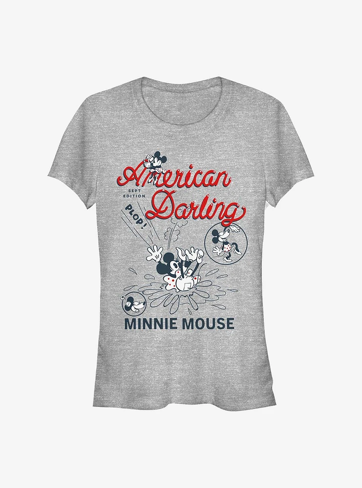 Disney Minnie Mouse Darling Comic Girls T-Shirt