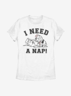 Disney 101 Dalmatians Nap Womens T-Shirt