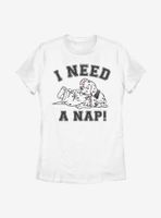 Disney 101 Dalmatians Nap Womens T-Shirt