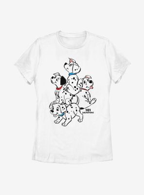 Disney 101 Dalmatians Big Pups Womens T-Shirt