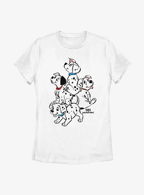 Disney 101 Dalmatians Big Pups Womens T-Shirt