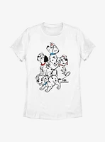 Disney 101 Dalmatians Big Pups Womens T-Shirt