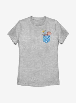 Disney Dumbo Faux Pocket Womens T-Shirt