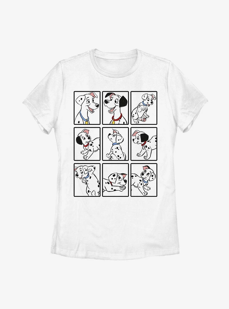 Disney 101 Dalmatians Dalmatian Box Up Womens T-Shirt