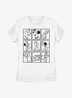 Disney 101 Dalmatians Dalmatian Box Up Womens T-Shirt