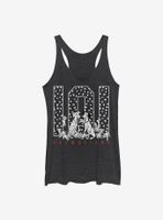 Disney 101 Dalmatians One Oh Spots Womens Tank Top