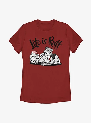 Disney 101 Dalmatians Life Ruff Womens T-Shirt