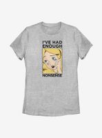 Disney Alice Wonderland Lichtenstein Womens T-Shirt