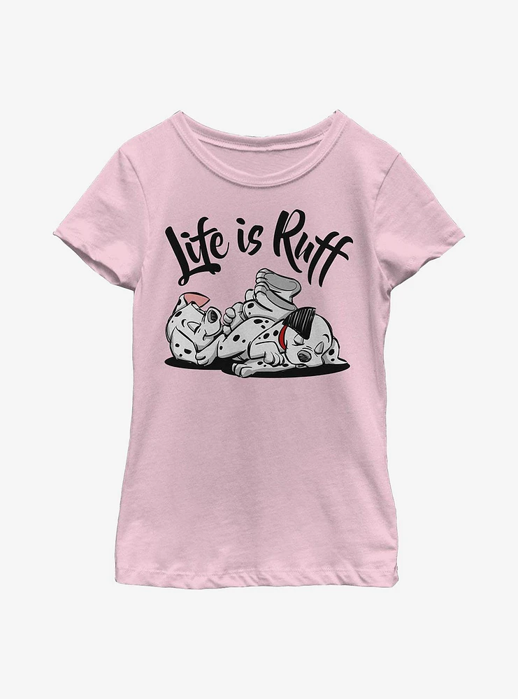 Disney 101 Dalmatians Life Ruff Youth Girls T-Shirt