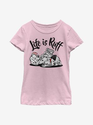 Disney 101 Dalmatians Life Ruff Youth Girls T-Shirt