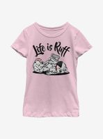 Disney 101 Dalmatians Life Ruff Youth Girls T-Shirt