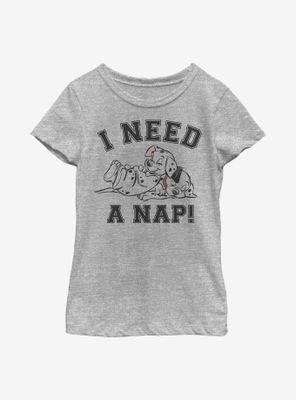 Disney 101 Dalmatians Nap Youth Girls T-Shirt