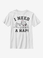 Disney 101 Dalmatians Nap Youth T-Shirt