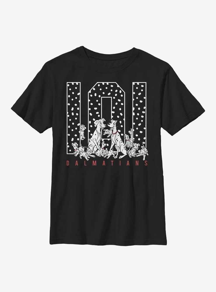 Disney 101 Dalmatians One Oh Spots Youth T-Shirt