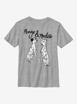 Disney 101 Dalmatians Pongo Perdita Youth T-Shirt