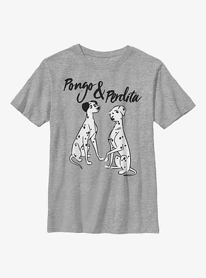 Disney 101 Dalmatians Pongo Perdita Youth T-Shirt