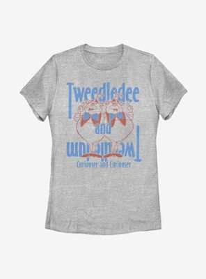 Disney Alice Wonderland Tweedles Womens T-Shirt