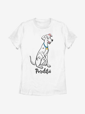 Disney 101 Dalmatians Perdita Womens T-Shirt