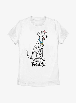 Disney 101 Dalmatians Perdita Womens T-Shirt