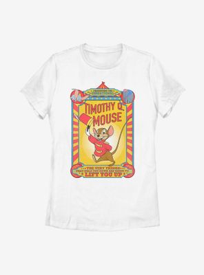 Disney Dumbo Timothy Mouse Poster Womens T-Shirt