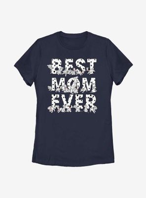 Disney 101 Dalmatians Perdita Best Mom Ever Womens T-Shirt