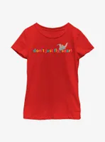 Disney Dumbo Color Fly Youth Girls T-Shirt