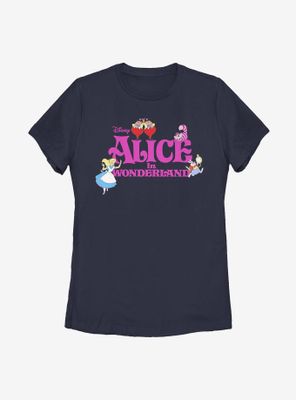 Disney Alice Wonderland Womens T-Shirt