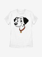 Disney 101 Dalmatians Pongo Big Face Womens T-Shirt