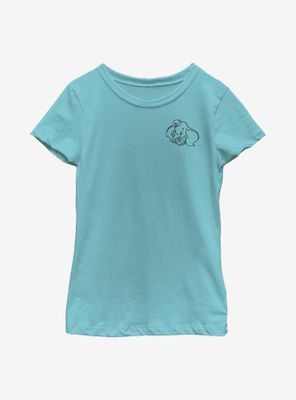 Disney Dumbo Line Youth Girls T-Shirt