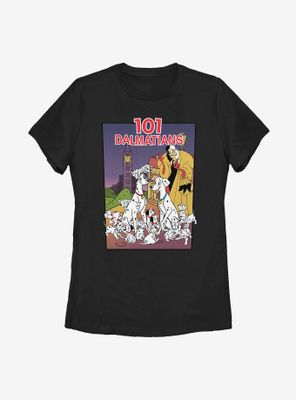 Disney 101 Dalmatians VHS Cover Womens T-Shirt